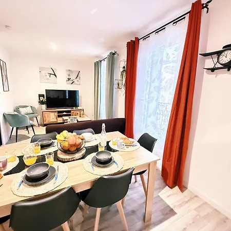 Daire Duplex Citadin 6-8 Pers - Coeur De - Parking *