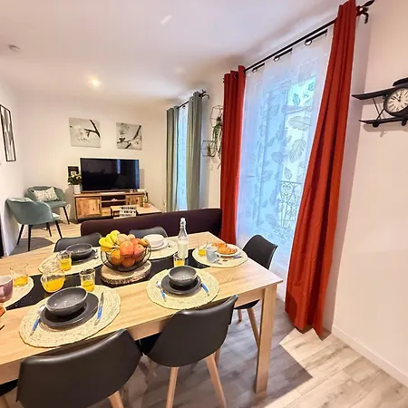Daire Duplex Citadin 6-8 Pers - Coeur De - Parking