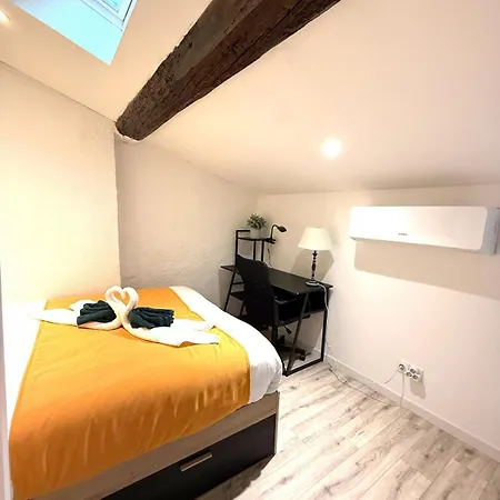 Duplex Citadin 6-8 Pers - Coeur De - Parking Daire *